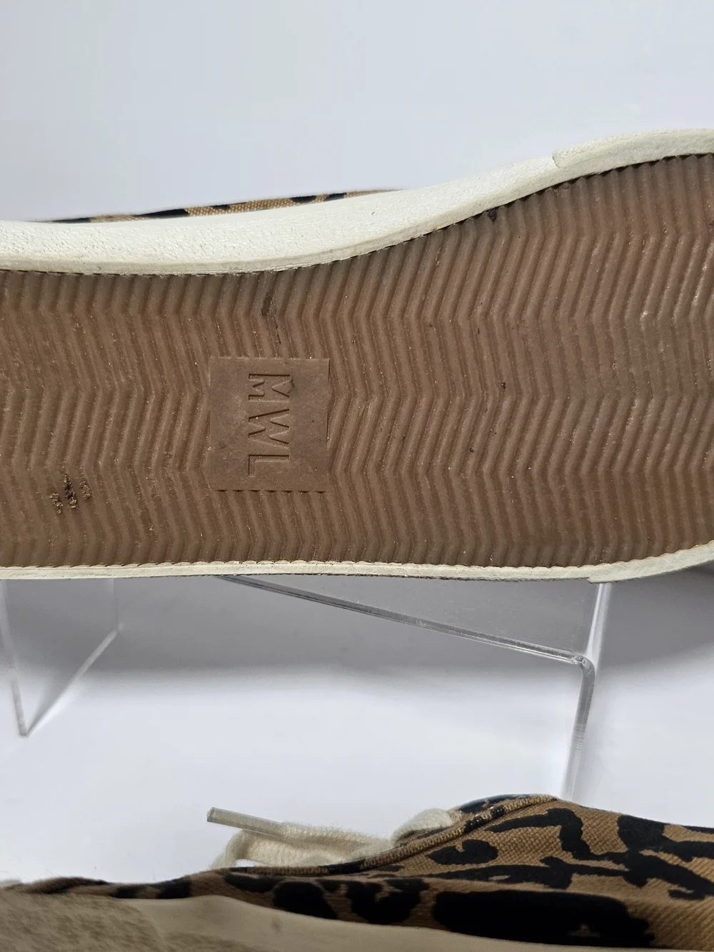 Madewell Women's Leopard Print Canvas Sneakers - Tan/Black